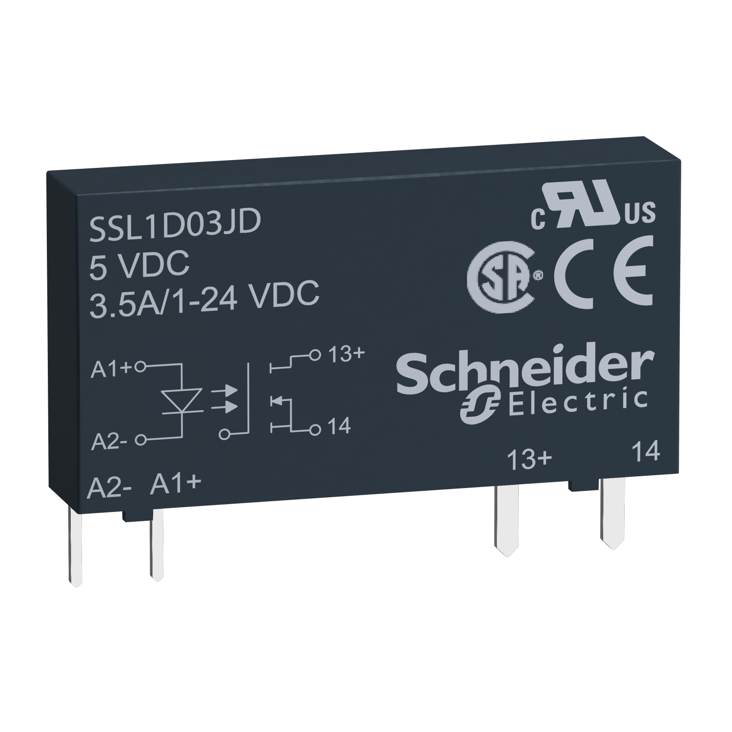 Schneider Plug-in relay Harmony Solid State Relays SSL1D03JD