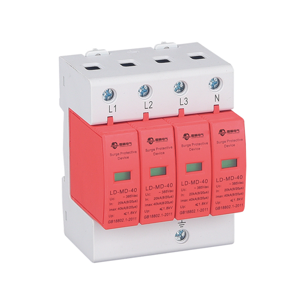 SPD Surge Protective Devices ZGLEDUN Series LD-MD , Surge Protector T2 Level Lightning Protection 8/20 Waveform, Surge Arrester