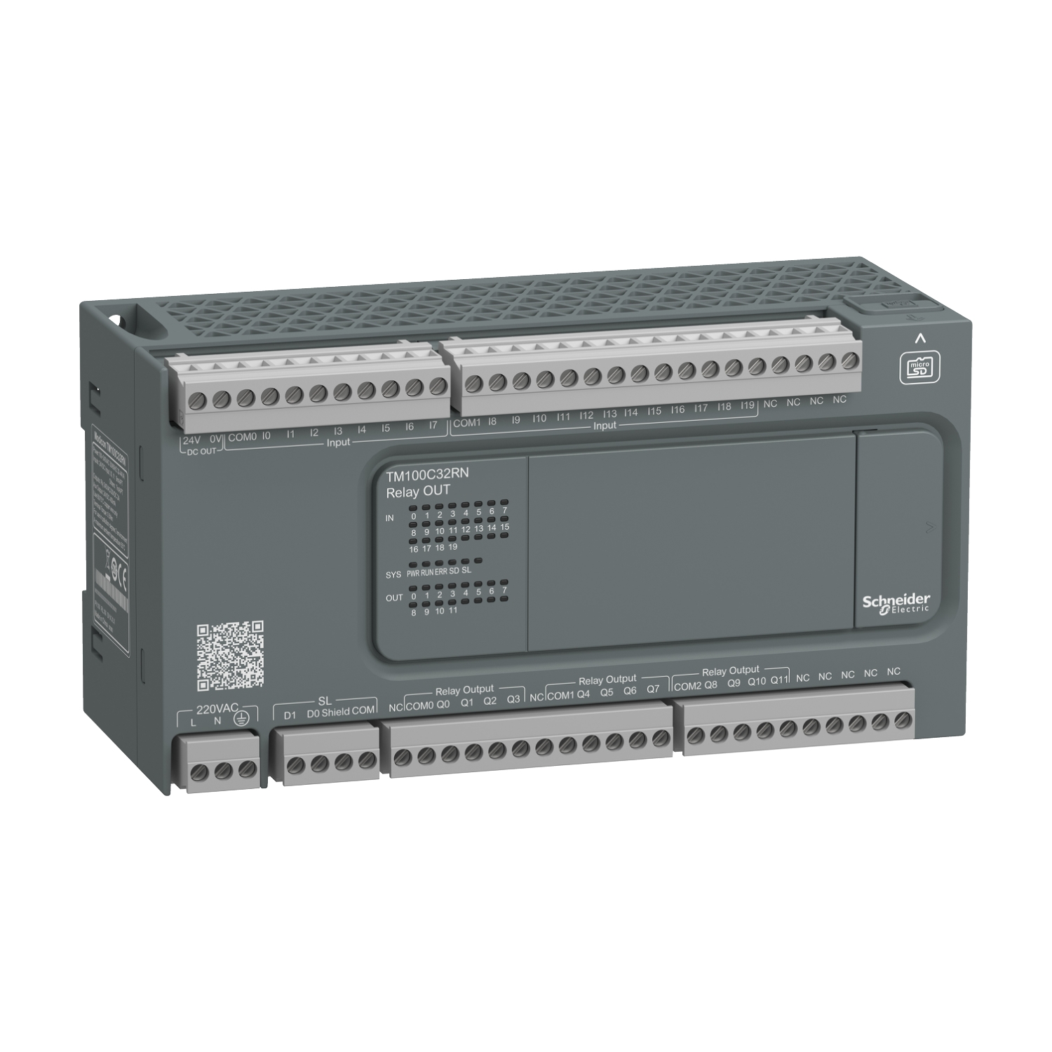 Schneider Logic controller Easy Modicon M100 TM100C32RN