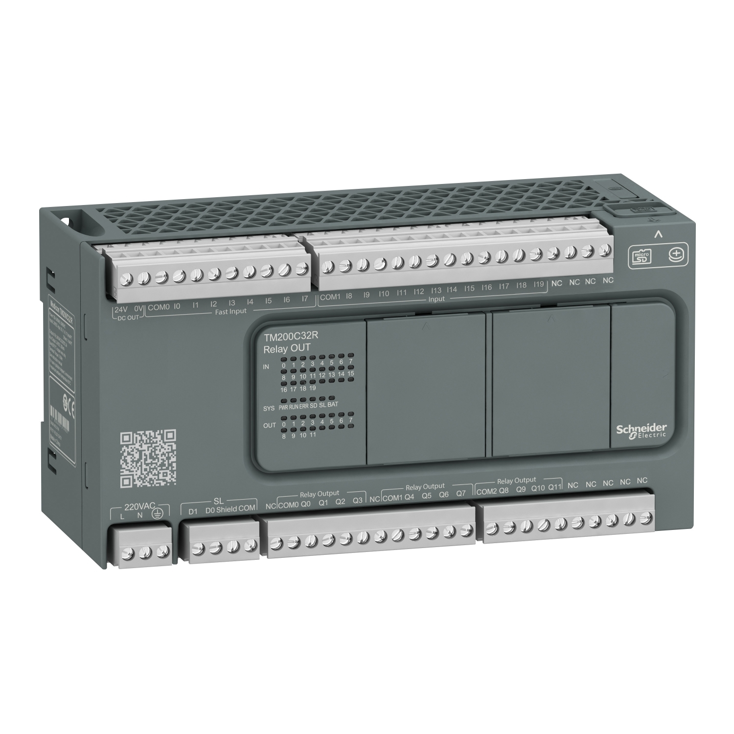 Schneider Logic controller Easy Modicon M200 TM200C32R