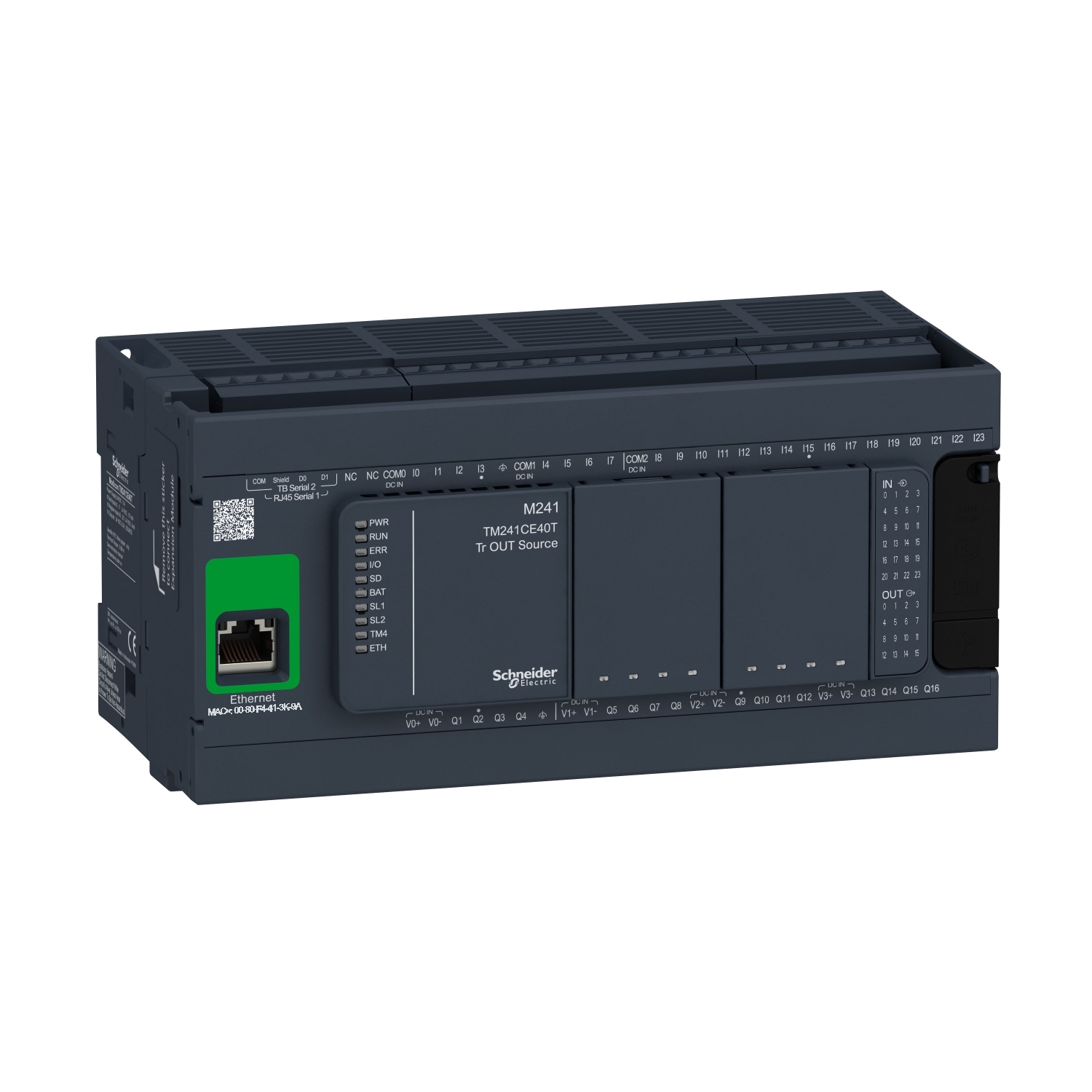 Schneider Logic controller Modicon M241 TM241CE40T